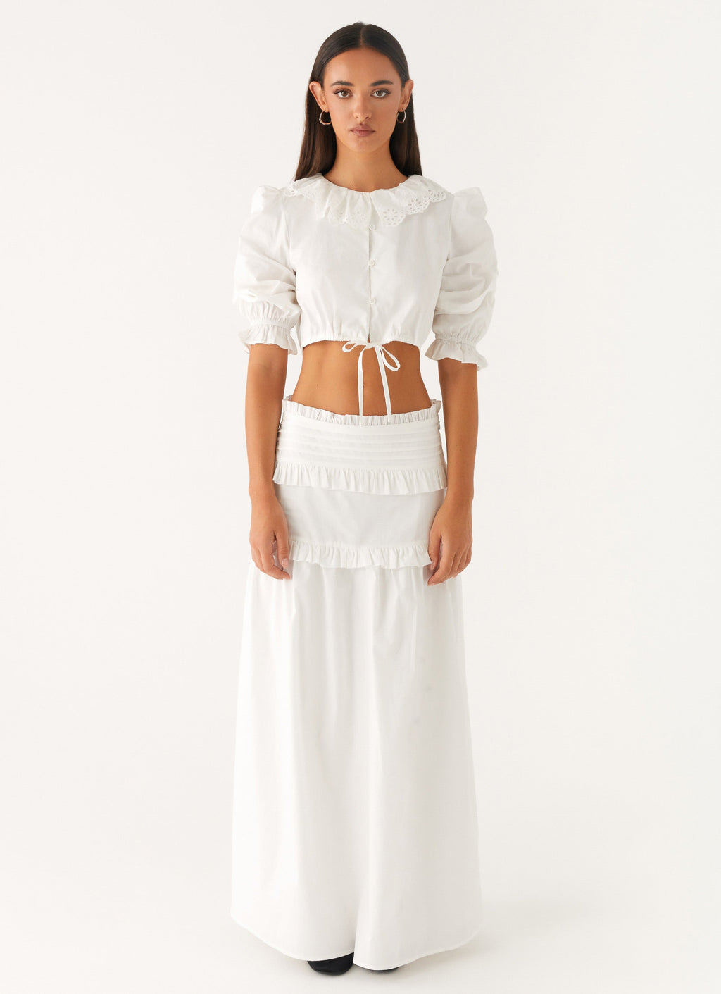 Melania Blouse - White