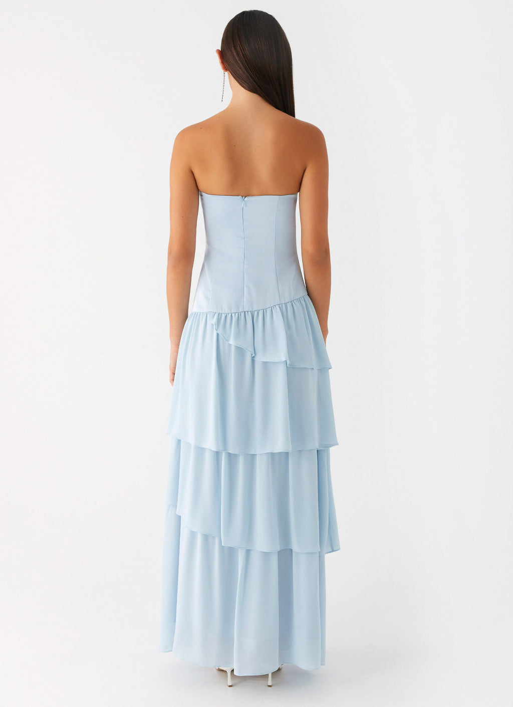 Our Story Maxi Dress - Pastel Blue