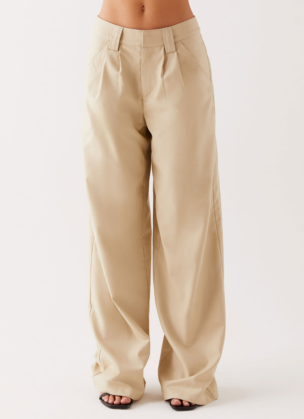 Siena Style Tailored Pants - Beige